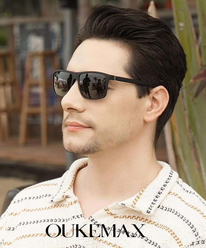 Polarized Sunglasses Men Women: Mens Sunglasses Sun Glasses for Driving Sports Fishing with UV Protection 3 Packs